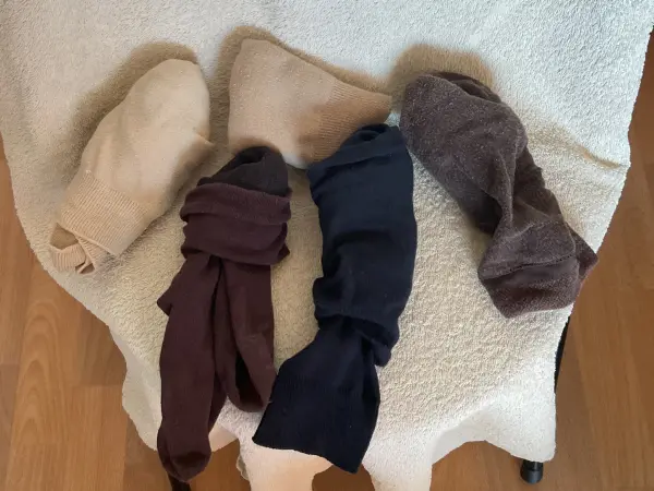 Vijf paar zomersokken maat 42-46