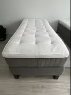 ESPEVÄR BT10S boxspr 90x200 Mausund middelhard/nat - Afbeelding 1