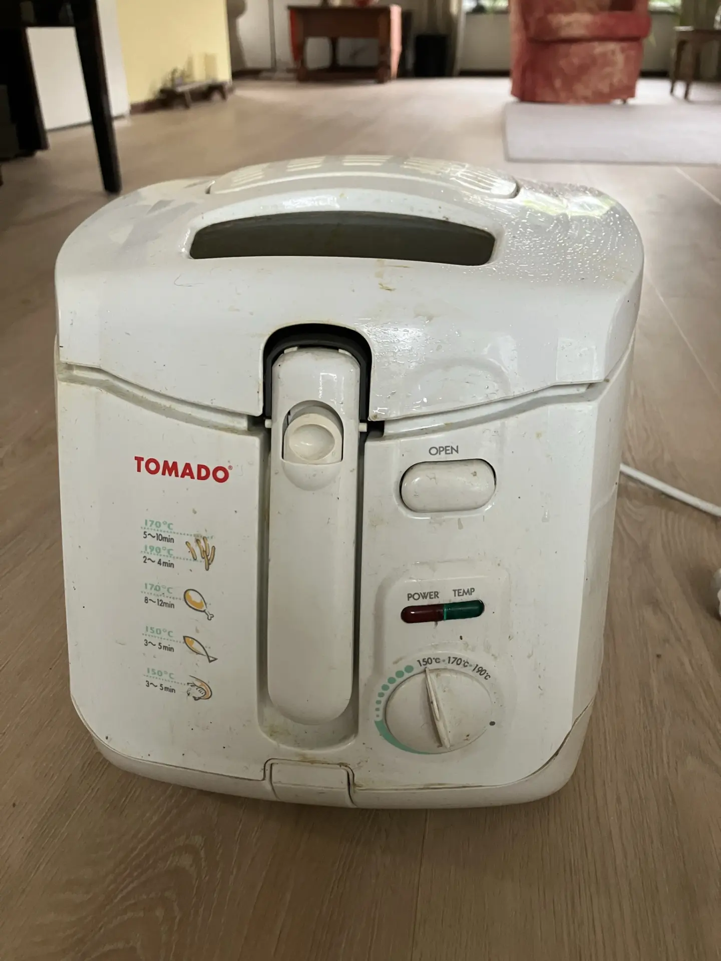 frituurpannen; Tefal en Tomado - Afbeelding 2