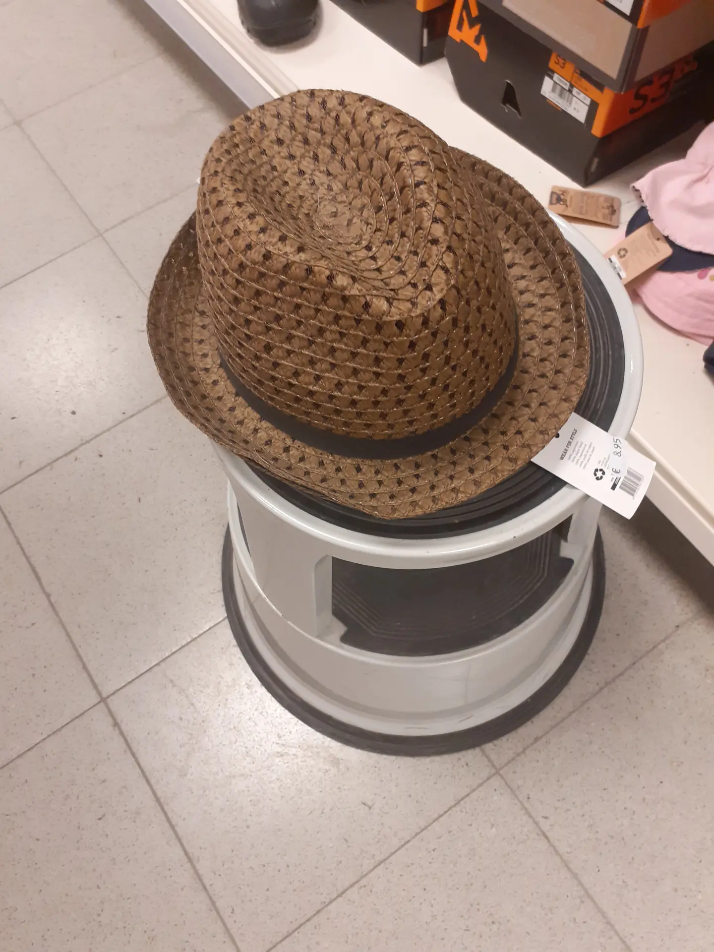 Stro hoed - Afbeelding 1