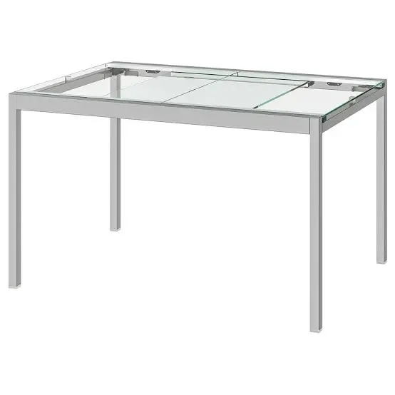 Ikea Glivarp uitschuifbare eettafel chroom - Afbeelding 1