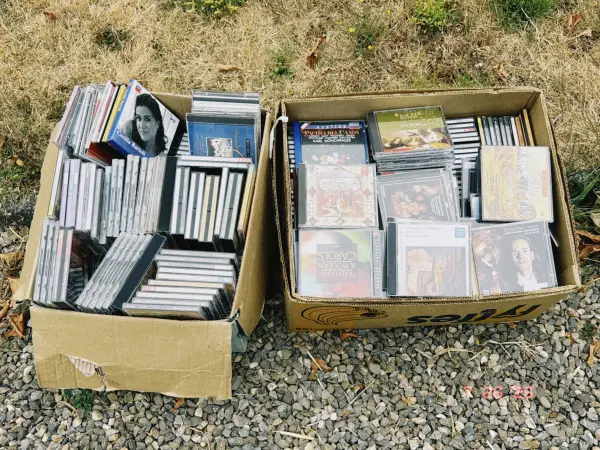 Honderden gratis klassieke CD's